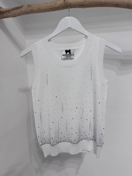 Canotta strass