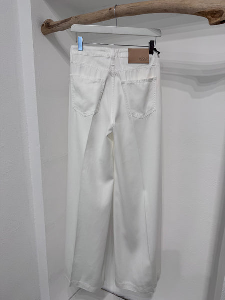 Pantalone cotone fluido