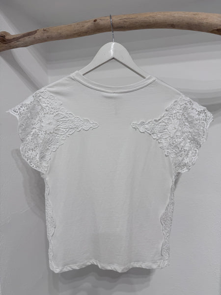 T-shirt Macramè